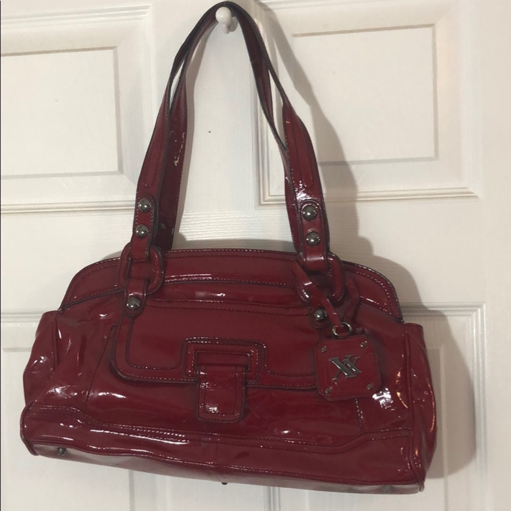 Max Red Patent Leather bag.